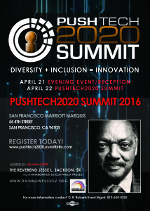 PUSHTech 2020 April 21-22 2016